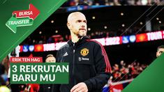 Berita video bursa transfer, 3 pemain yang sudah direkrut manajer baru Manchester United, Erik ten Hag, terbaru ada Lisandro Martinez