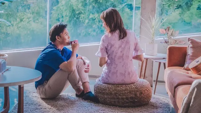 Potret kebersamaan Rizky Febian dan Indah Kusuma. (Sumber: Instagram/indahkus_ dan Instagram/Rizkyfbian)
