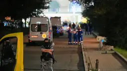 3 Orang Tewas Usai Ledakan di Restoran Gedung Pencakar Langit Rusia