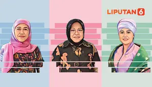 Banner Infografis Pertarungan 3 Srikandi di Pilkada Jatim 2024, Risma Lepas Jabatan Mensos?&nbsp;(Liputan6.com/Abdillah)