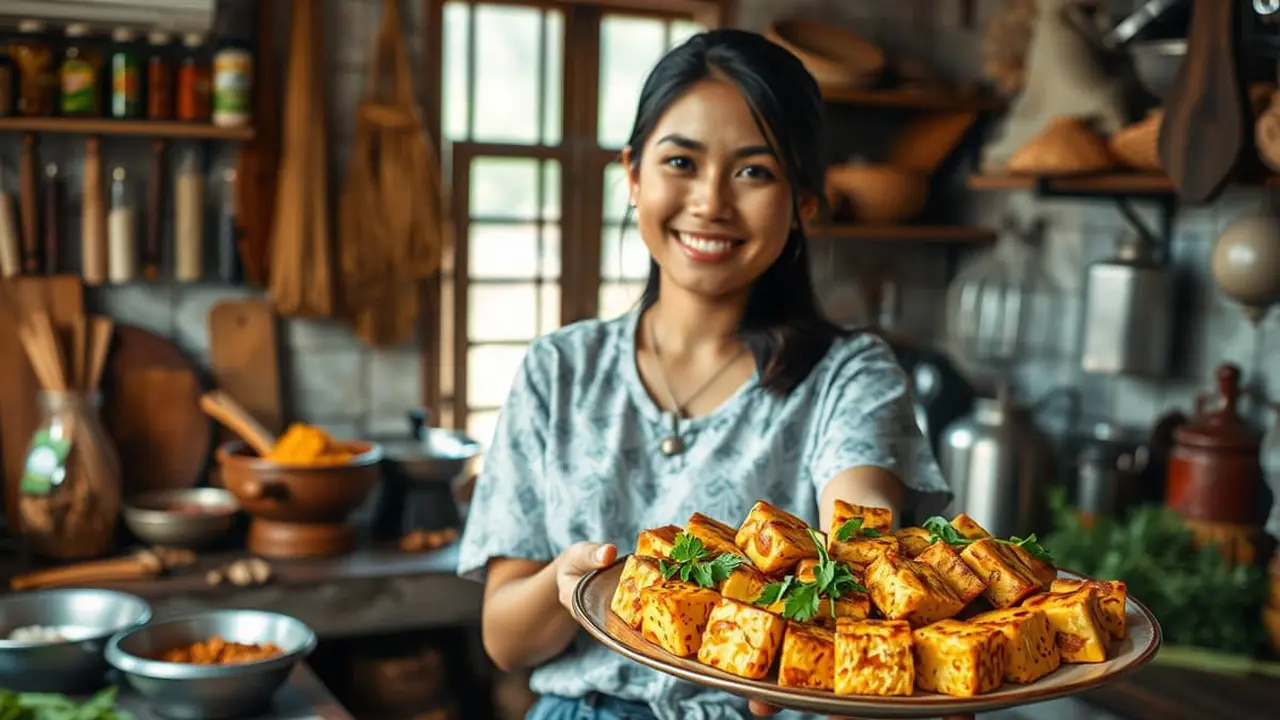 resep tempe bacem