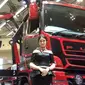 Dalam pameran otomotif GIIAS 2018,  Mitsubishi Fuso mengangkat tema 'Absolute Professional' dan menampilkan The Super Great V 'Spider'.