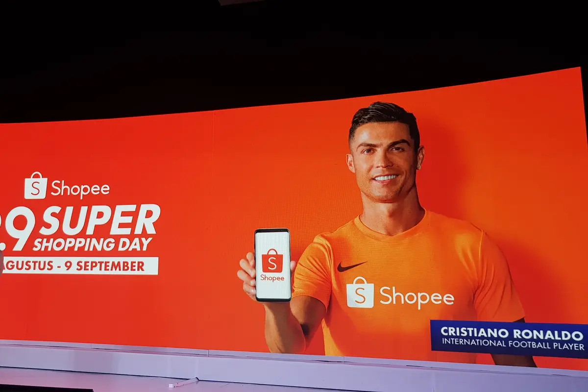 Shopee, Cristiano Ronaldo