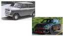 Mini (64 tahun) --- Diproduksi sejak 1959 di Inggris dan masih berlanjut hingga saat ini di tangan BMW. Mini sudah melampaui sekitar 4 generasi. (Source: otosia.com & caranddriver.com)