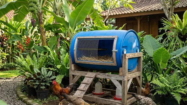 Kandang Drum Horizontal