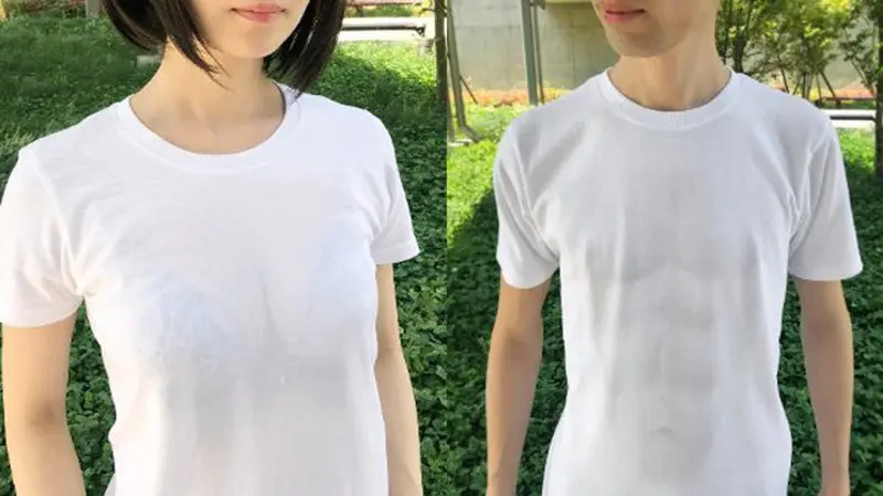 Tidak Perlu Operasi Plastik, Brand Jepang Rilis Kaus Ilusi Tubuh Seksi