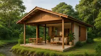 10 Inspirasi Rumah Sederhana di Pinggir Sungai Kecil, Cocok Jadi Referensi di 2025