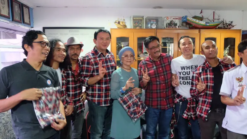 Slank Bertemu Ahok Djarot