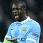 3. Yaya Toure (Pantai Gading), salah satu bagian dari generasi emas Pantai Gading ini dipercaya memiliki kekayaan mencapai 855 miliar rupiah. Hal itu wajar mengingat dirinya pernah tiga kali menjadi pemain terbaik Afrika. (AFP/Oli Scarff)