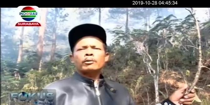 VIDEO: Kebakaran Landa Gunung Semeru dan Arjuno