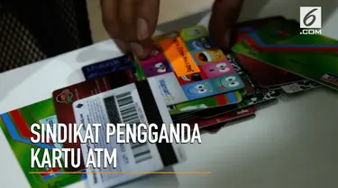 Dalam waktu berdekatan polisi menangkap sejumlah pelaku pengganda kartu ATM di berbagai daerah.