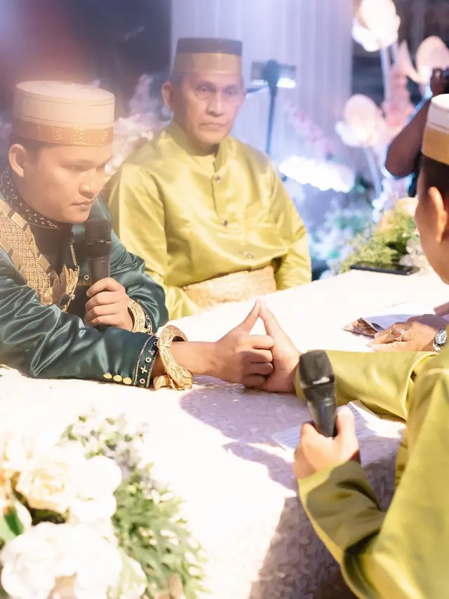Adik Indah Permatasari, Sinta Mutiara Bella menikah dengan Aslan Andy (Foto: Instagram sintamutiarabell)