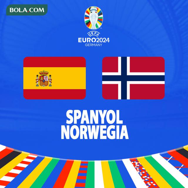 Kualifikasi Euro 2024 - Spanyol vs Norwegia