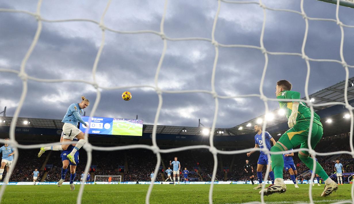 Sebelum laga ini, The Citizens terakhir kali menang pada 5 Desember lalu saat memukul Nottingham Forest dengan skor 3-0. (AFP/Darren Staples)