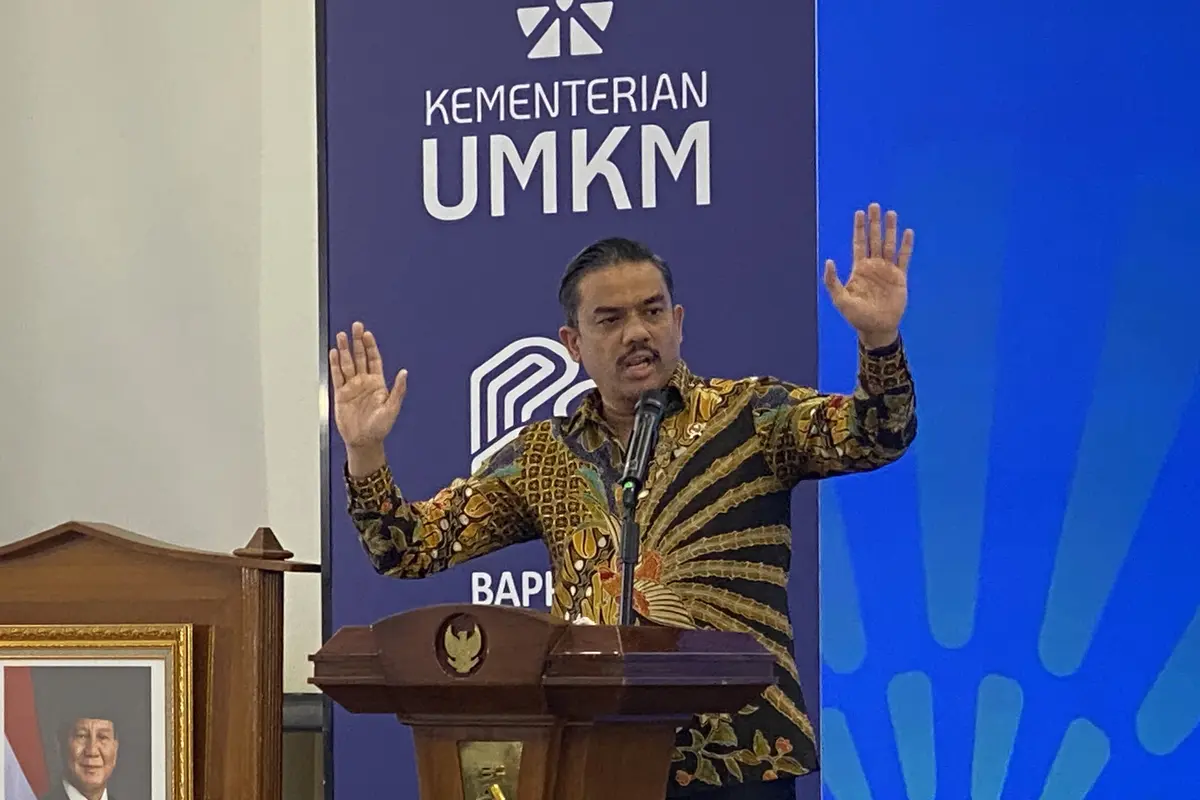 Menteri Usaha Mikro Kecil dan Menengah (UMKM) Maman Abdurrahman
