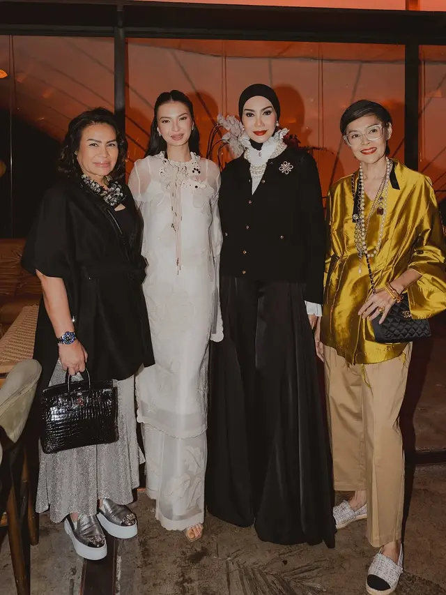 Makin Mature, Intip OOTD Raline Shah Rayakan Ulang Tahun ke-40 di Bulan Ramadan dengan Busana Modest Wear