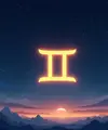 logo ramalan zodiak gemini (sumber: AI generated)