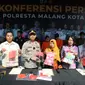 Polisi membongkar praktik perdagangan bayi di Malang. (Istimewa)