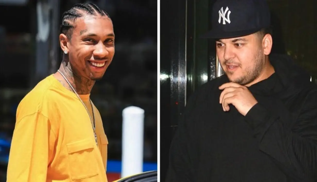 Drama yang terjadi itu membuat Tyga dan Rob menjadi dekat. (Life & Style)