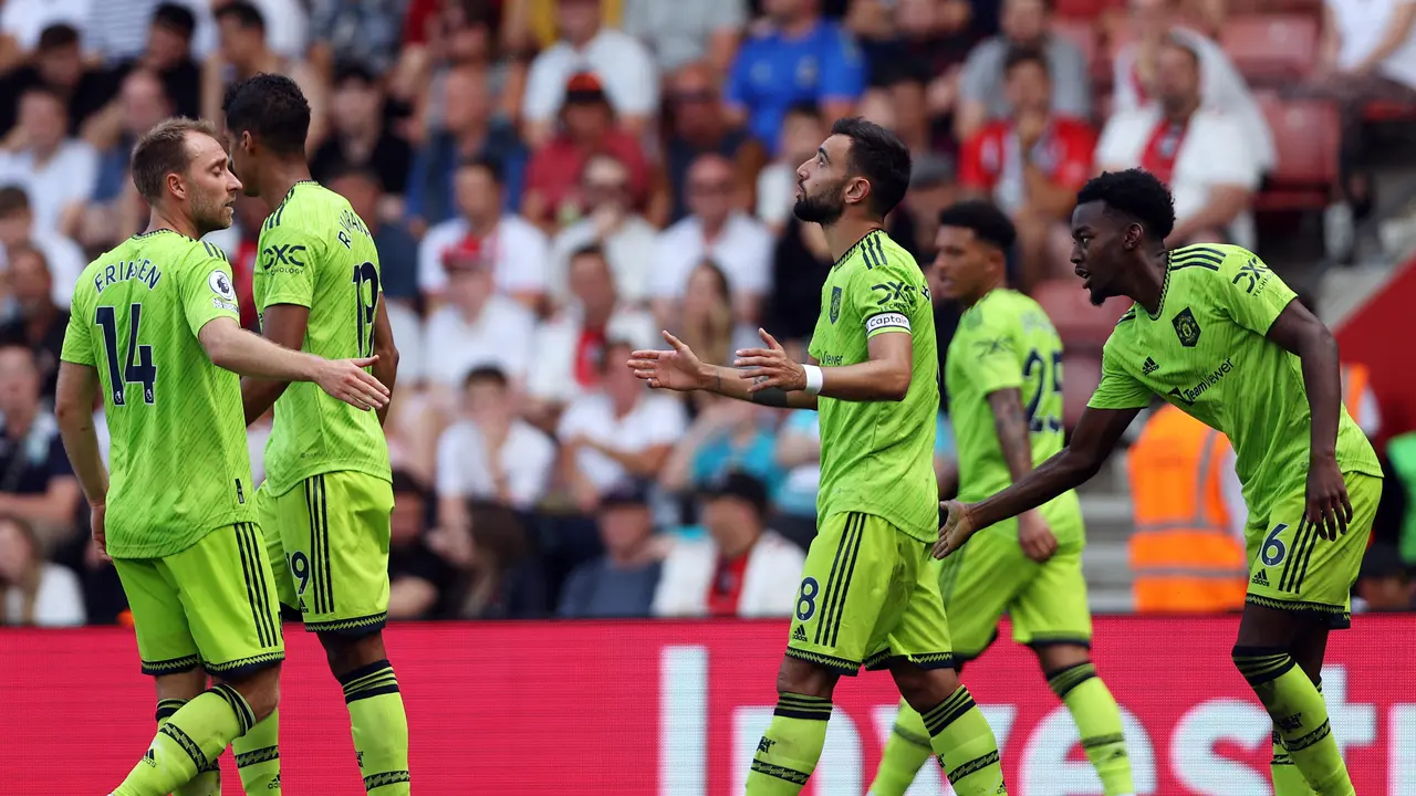 Bruno Fernandes - Manchester United - Liga Inggris - 27 Agustus 2022