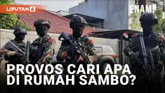 Provos dan Brimob Polri Datangi Kediaman Pribadi Ferdy Sambo