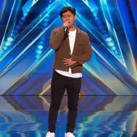 Cakra Khan di Audisi America's Got Talent 2023. (YouTube America's Got Talent)