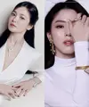 Lihat di sini beberapa potret adu pesona antara Song Hye Kyo dan Han So Hee, duo artis Korsel yang sering dikira kakak-adik, jadi ambassador brand perhiasan.