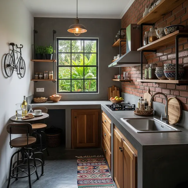 9 Desain Dapur Mungil di Rumah Sederhana Tanpa Sekat, Solusi Hunian Lapang