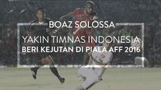 Video wawancara eksklusif Bola.com dengan kapten Timnas Indonesia, Boaz Solossa mengenai peluang di Piala AFF 2016.