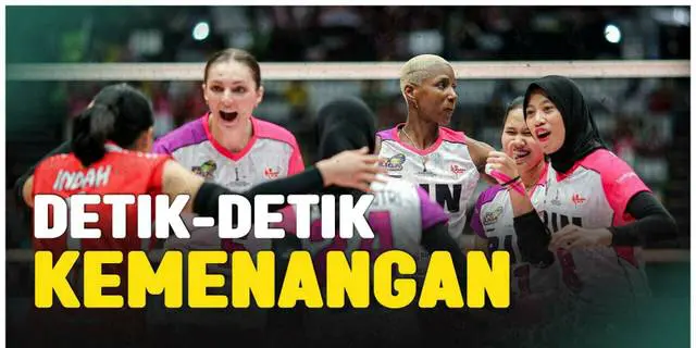 VIDEO: Momen Poin Terakhir Jakarta BIN Sebelum Akhirnya Raih Gelar Juara PLN Mobile Proliga 2024