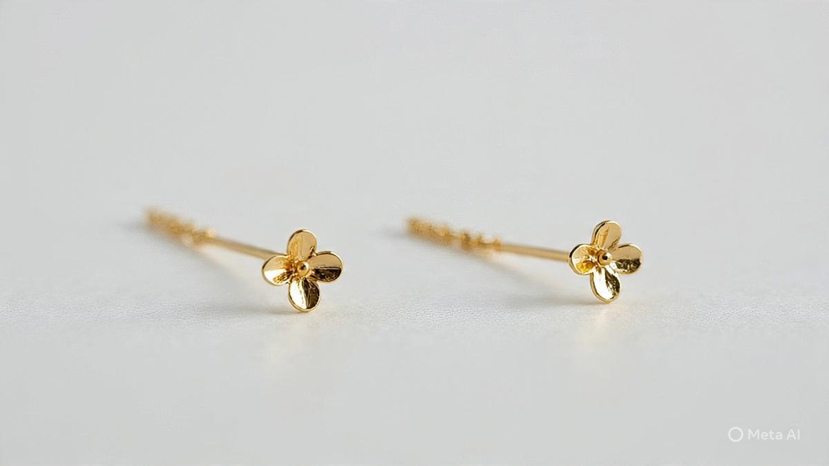 7 Model Anting Emas 0.5 Gram, Solusi Gaya Manis Tanpa Boros