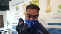 Pemain asing Persib Bandung, Omid Nazari. (Bola.com/Erwin Snaz)