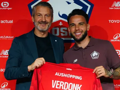 Kejutan terjadi menjelang berakhirnya bursa transfer musim panas 2025/2026. Pemain Timnas Indonesia, Calvin Verdonk gabung dengan klub Liga Prancis atau Ligue 1, LOSC Lille. (Dok. LOSC)