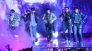 Baru-baru ini, mereka menggelar konferensi pers terkait album baru mereka. Dalam kesempatan itu, BTS juga menceritakan beberapa impiannya. (AFP/KEVIN WINTER/GETTY IMAGES NORTH AMERICA)