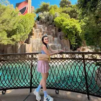 Ayu Ting Ting liburan ke Las Vegas, Nevada, Amerika Serikat. [Foto: Instagram/ayutingting92]