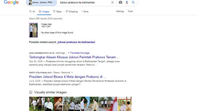 Cek Fakta Liputan6.com menelusuri klaim foto Jokowi dan Prabowo datangi rumah Rizieq Shihab di Arab Saudi