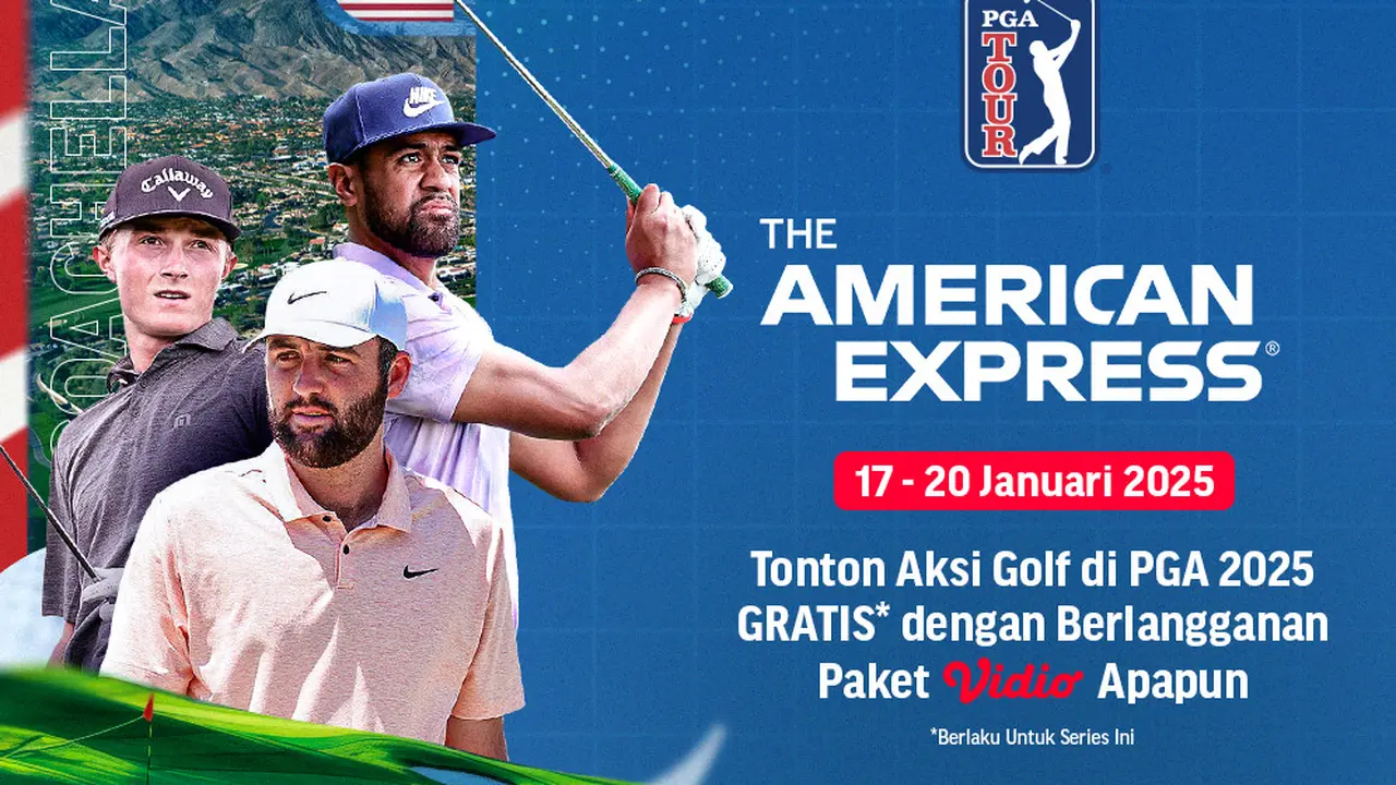 Jadwal Pertandingan PGA Tour 2025 - The American Express di Vidio