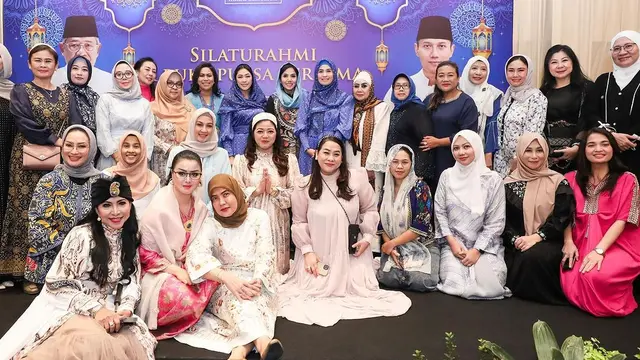 Potret keluarga Annisa Pohan dan Aliya Rajasa (Sumber: Instagram/@annisayudhoyono)