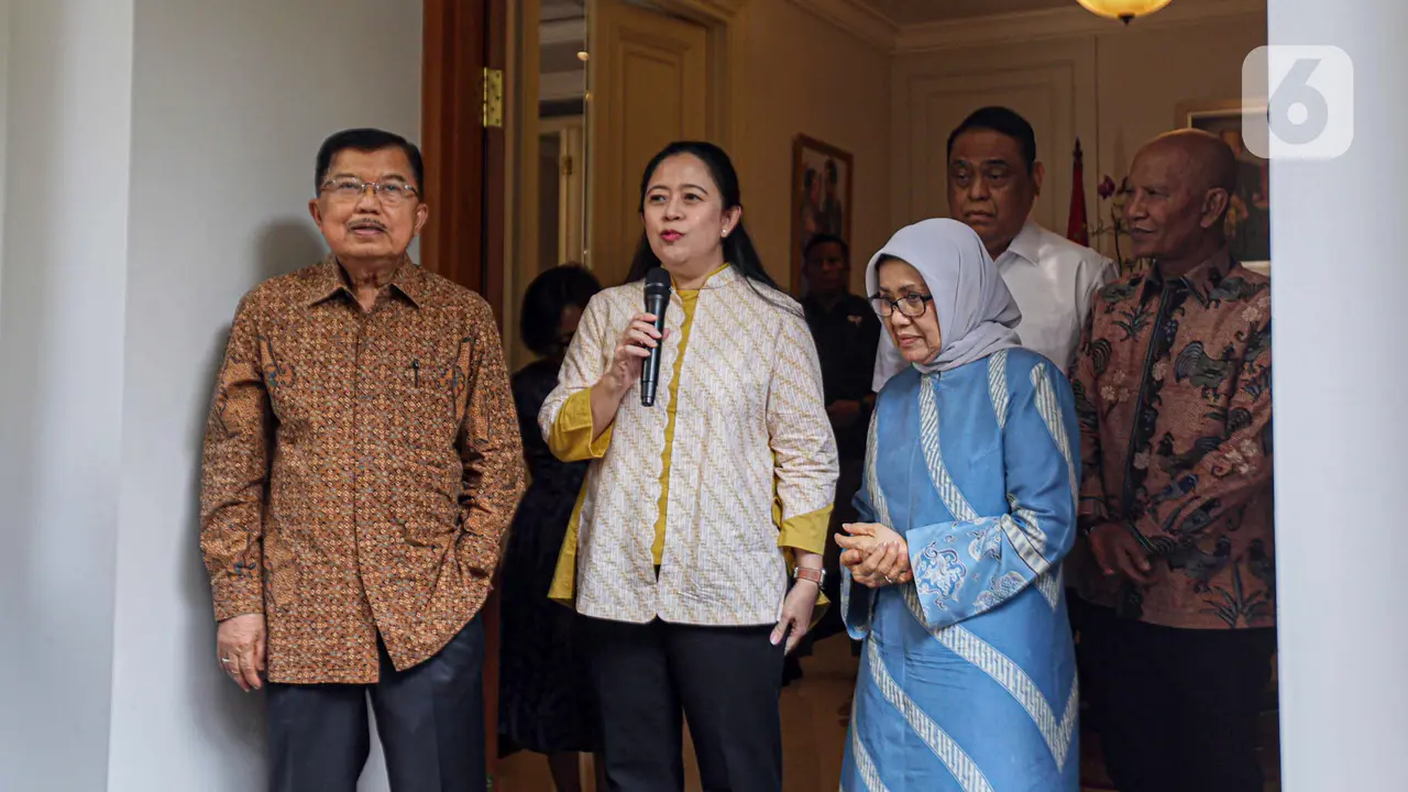 Pertemuan Jusuf Kalla dan Puan Maharani