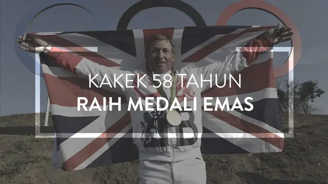 Video Nick Skelton, kakek 58 tahun meraih medali emas pada cabang Equestrian nomor Lompat Rintangan Perorangan untuk Inggris Raya.