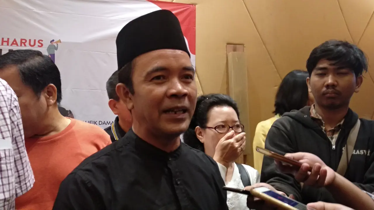 Tokoh muda Nahdlatul Ulama (NU) Taufik Damas meminta masyarakat tidak golput pada Pilpres 2019 ini.