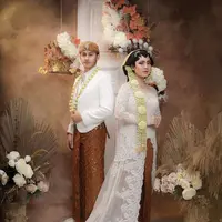 Prewedding Caesar Hito dan Felicya Angelista dalam busana adat Jawa (Sumber: Instagram/fdphotography90)