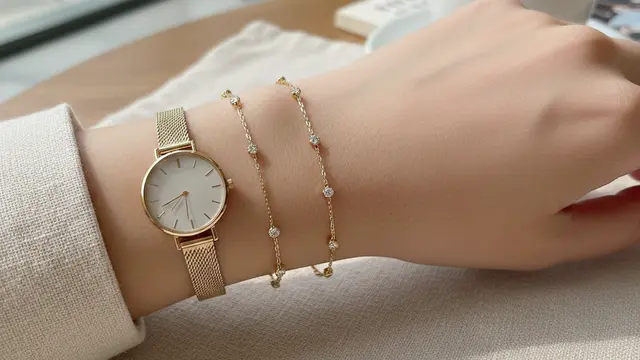 Model Gelang Emas Berlian Terbaru (Foto: Gemini AI)