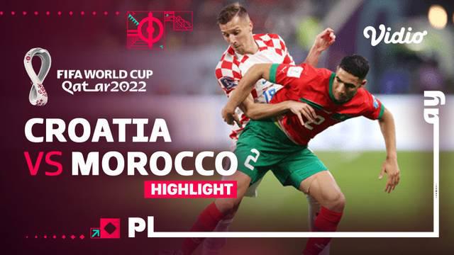 Berita video highlights kemenangan Kroasia atas Maroko dalam pertandingan perebutan juara 3 Piala Dunia Qatar 2022, Sabtu (17/12/2022) malam WIB.