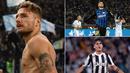 Berikut ini klasemen top scorer Serie A Italia musim 2017/2018 hingga pekan ke-13, Mauro Icardi tempet ketat Ciro Immobile. (Kolase foto-foto dari AFP)