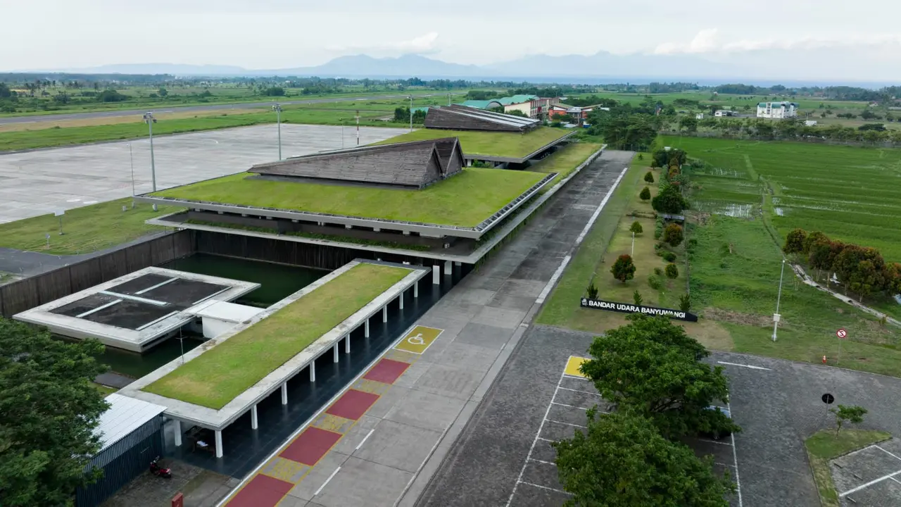 Banddiar Udara Banyuwangi, meraih predikat bandara sehat dari Kementerian Keseahatan RI (Istimewa)