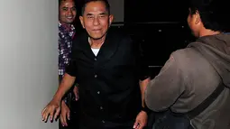 Menteri Pertahanan Ryamizard Ryacudu tampak hadir dalam acara reuni Akademi Militer angkatan 1973, Jakarta, Jumat (7/11/2014). (Liputan6.com/Johan Tallo)  