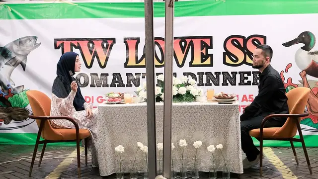 8 Potret Teuku Wisnu dan Shireen Sungkar Jalani Dinner Romantis Ini Kreatif Banget