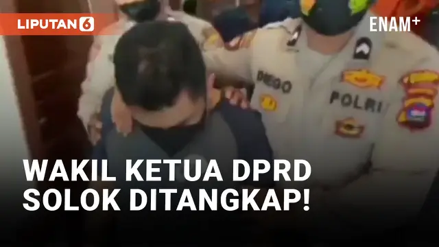 Wakil Ketua DPRD Solok Ditangkap saat Transaksi Narkoba