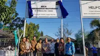 Angkasa Pura I dan Pemkab Kulon Progo resmikan Balai Pemberdayaan Masyarakat (BPM) di Kulon Progo.